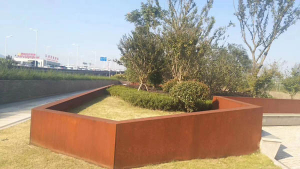 润州耐候钢挡土墙